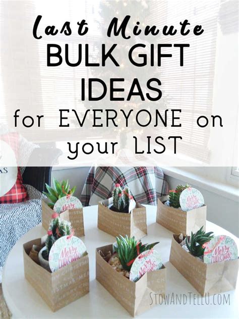 27 Last Minute Useful Bulk T Ideas For Everyone On The List Stow
