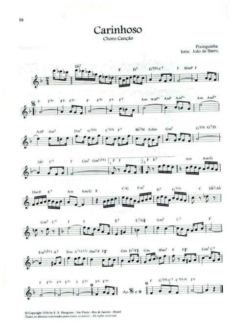 Carinhoso - Solo - Fá maior