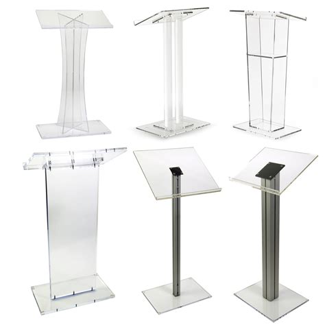 Clear Acrylic Podiums And Lecterns Buy Podiums Online