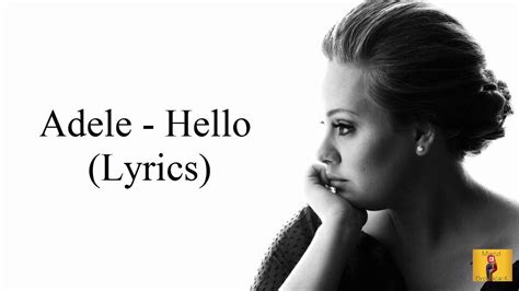 Hello Adele Lyrics Hello Adele English Lyrics Hello By Adelelyrics