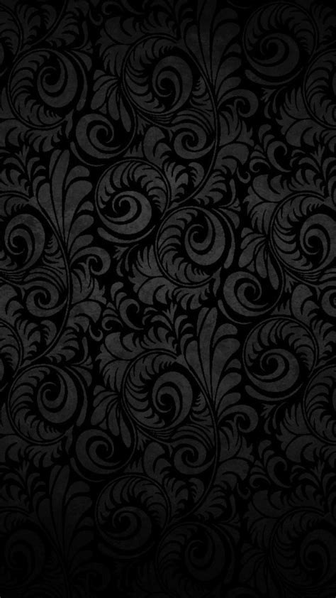 Pure Black Wallpaper For Minimalist Design
