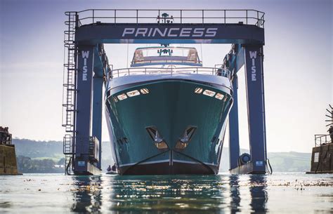 International Luxury Yacht Shipyards Princess Yachts Takes Us On A Tour Round Their Shipyard