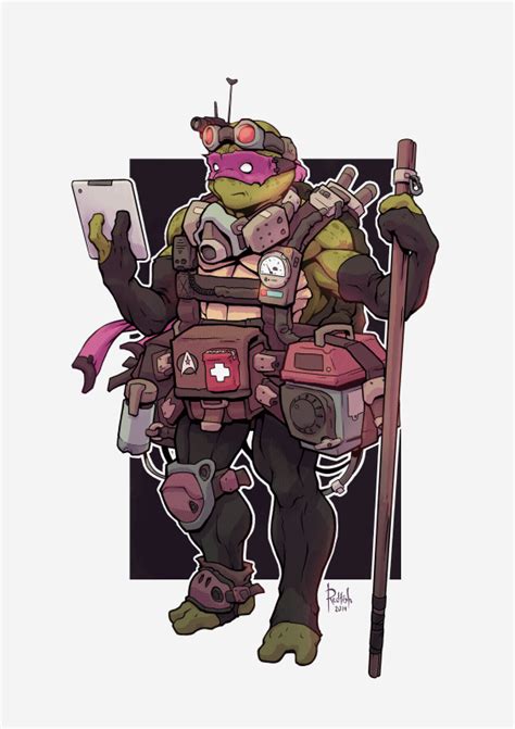 Cool Teenage Mutant Ninja Turtles Fan Art By Alex Redfish — Geektyrant