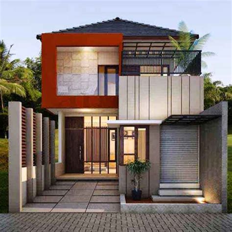 desain rumah minimalis  lantai  indah home house