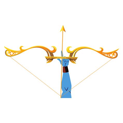 Shree Ram With His Bow And Arrow 18930080 Png