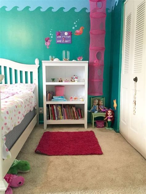Below are a collection of kids bedrooms projects completed by keen diy'ers. 30 Cute Mermaid Themed Girl Bedroom Ideas | Toddler room ...