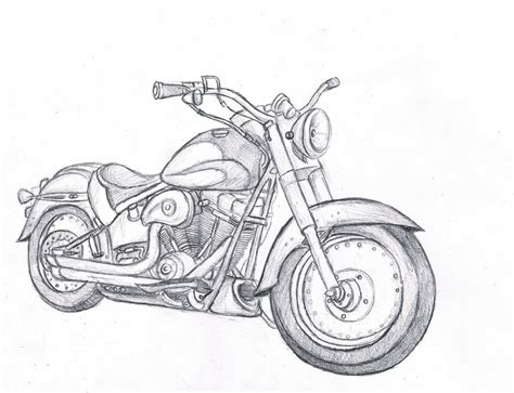 Motorcycle Sketch By Wforwumbo On Deviantart