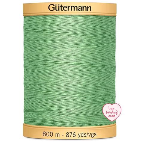 Gutermann Natural Cotton Thread 800m 7880 Love Stitching
