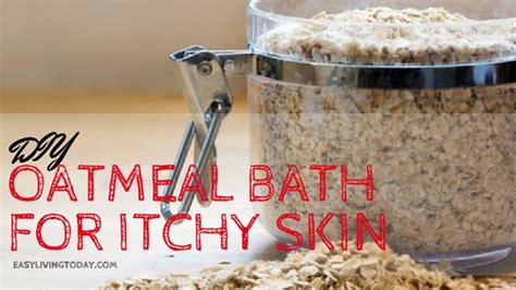 Natural Diy Oatmeal Bath For Itchy Or Dry Skin Oatmeal Bath Diy