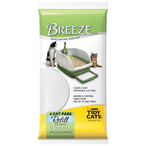 Breeze Tidy Cat Refill Pads For Litter Box