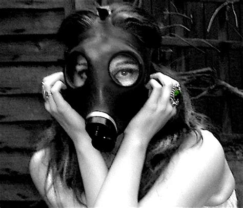 Gas Mask Beauty By Hanniebumblebee On Deviantart