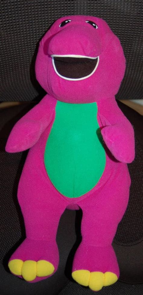 18 Playskool Barney The Purple Dinosaur Talking Plush 71245