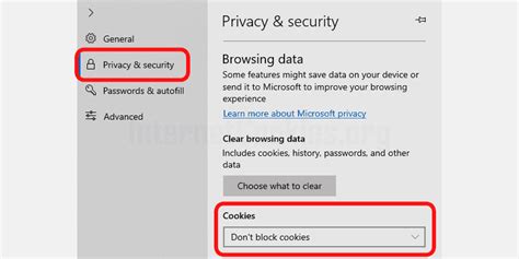 How To Enable Cookies In Edge Browser With Screenshots