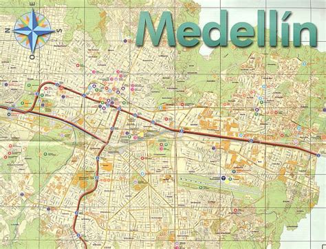 Mapa De Medellin