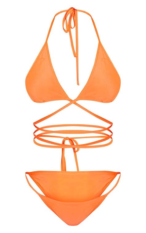 Orange Bikini Set Orange Bikini Set Bikinis Neon Bikinis My Xxx Hot Girl