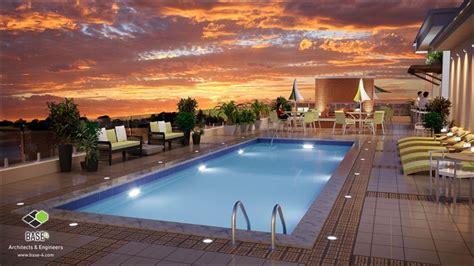 While most homes have their pools on the ground level, there are also some that have pools inside their houses. HOTEL ROOFTOP POOLS: DESIGN CONSIDERATIONS - Base4