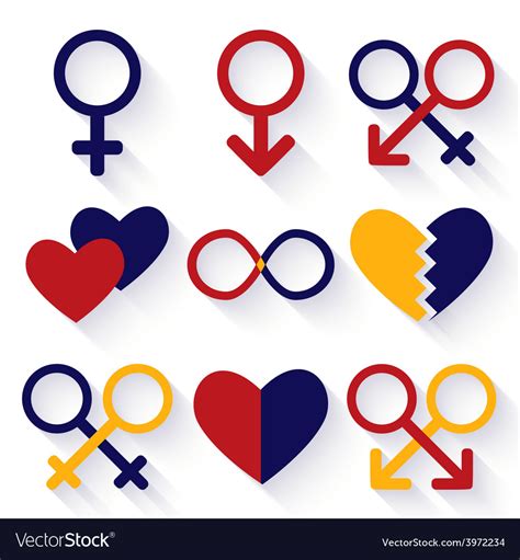 Love And Sex Emblems Sexy And Erotic Symbols Vector Shutterstock Hot Sex Picture