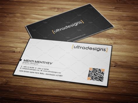 While i don't actually collect them (as. Clean QR Code Business Card #3 ~ Business Card Templates ...