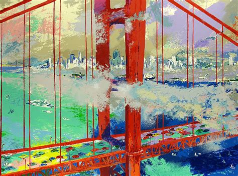 Average labor costs to paint homes in san francisco, california. Leroy Neiman San Francisco by Day painting anysize 50% off ...