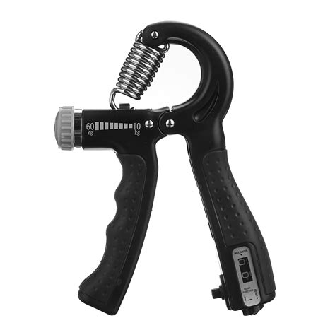 Hand Grip Strengthener Hand Grip Exerciser Portable Adjustable 10-60 kg Grip Strength Trainer ...