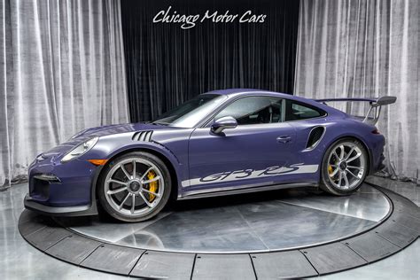 Used 2016 Porsche 911 Gt3 Rs Coupe Original Msrp 217k Custom