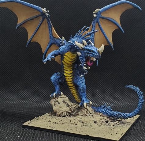 Pathfinder Red Erblue Dragon 89001 Show Off Painting Reaper