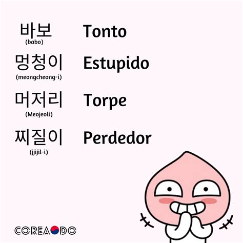Expresiones Coreanas Frases Coreanas Palabras De Vocabulario Frases
