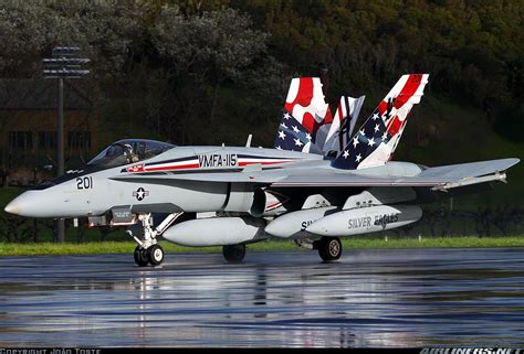 Marine Fighter Attack Squadron 115 Vmfa 115 Silver Eagles Stunning