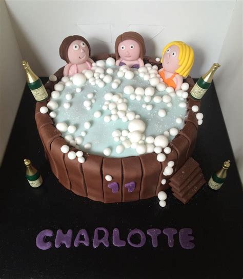 Hot Tub Themed Birthday Cake Novelty Cakes Cake Business Themed Birthday Cakes