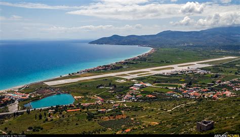 Airport Overview Airport Overview Overall View At Samos Photo Id
