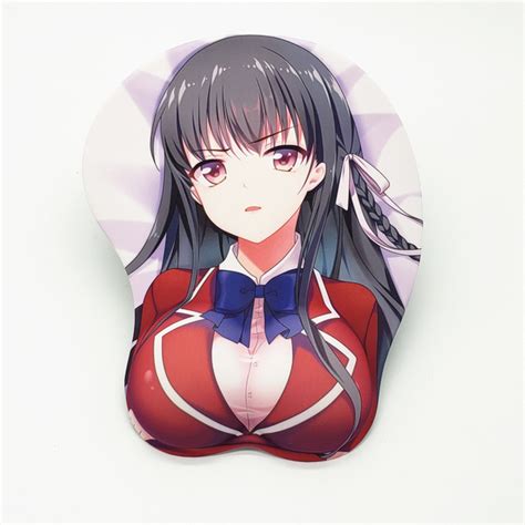Horikita Suzune Anime Mouse Pads With Wrist Rest Gaming 3d Mousepads