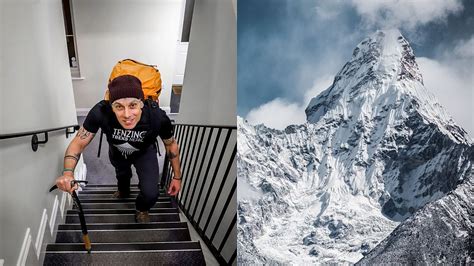 Man Attempts Mount Everest From Home By Climbing 6506 Flights Of Stairs Euronews