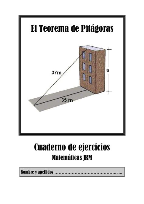 Pdf El Teorema De Pitágoras Cuaderno De Ejercicios Matemáticas Jrm