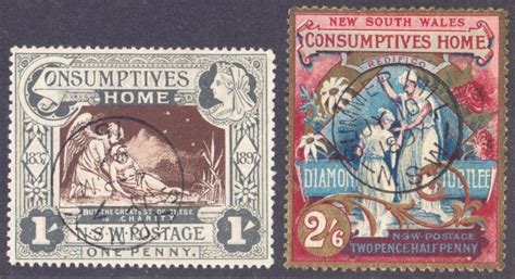 1897 Nsw Australia Charity Stamps Rphilately