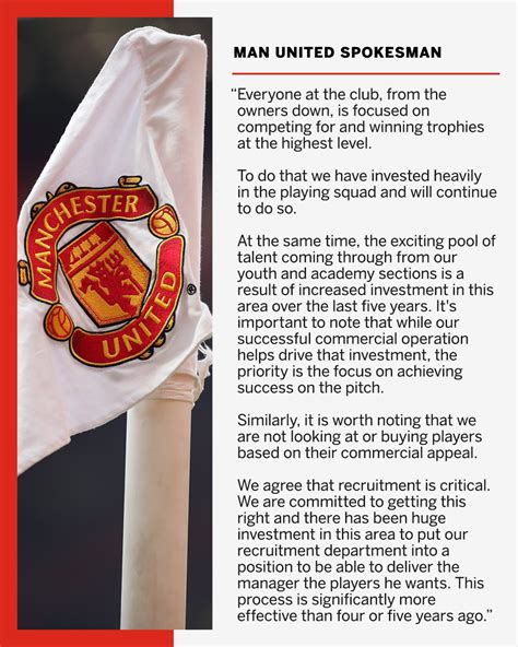 United Make Statement To Reassure Fans