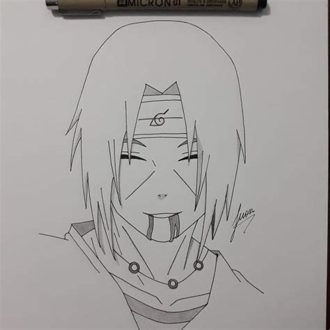 Easy Drawing Anime Naruto Sasuke Animados Jiraya Bocainwasul