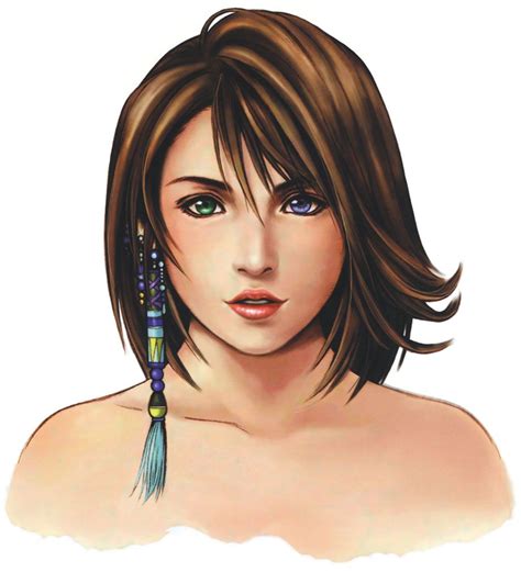 Yuna Face Characters And Art Final Fantasy X Final Fantasy X Yuna