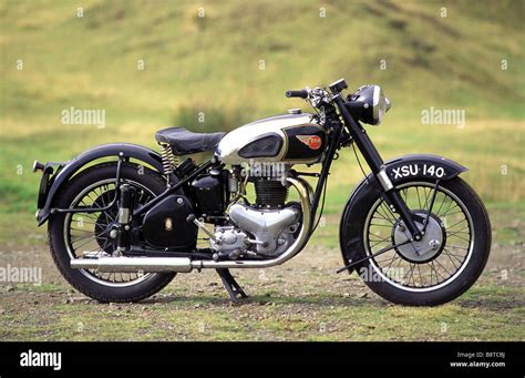 Bsa A10 650cc Motorcycle Stock Photo Alamy