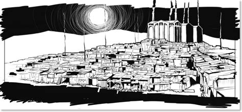 Shanty Town Digital Illustrations Environment Concepts Uglyheroes