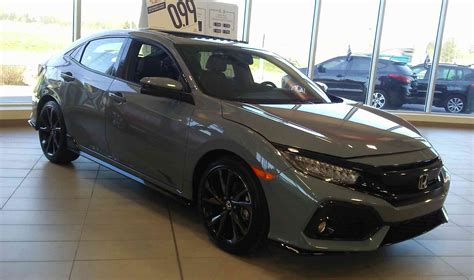 Restyled exterior for civic hatchback. Showroom Showoff: 2018 Civic Hatch Sport Touring - Dow Honda