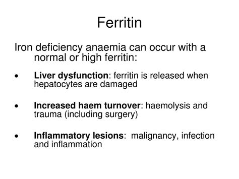 Ppt Anaemia That Isnt Due To Iron Deficiency Powerpoint Presentation