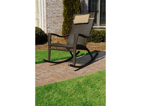 Tortuga Outdoor Tuscan Lorne Wicker Rocking Chair Tl Rc