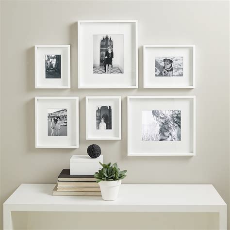 Picture Gallery Wall Small Photo Frame Set | Photo Frames | The White ...