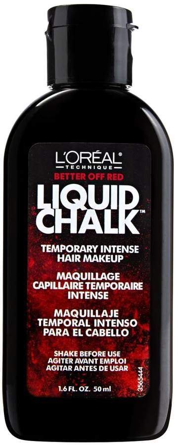 Color rinses in between salon visits and to freshen up your color, a hair color rinse is a quick and easy fix. L'Oreal Better Off Red Liquid Chalk Temporary Intense Hair ...