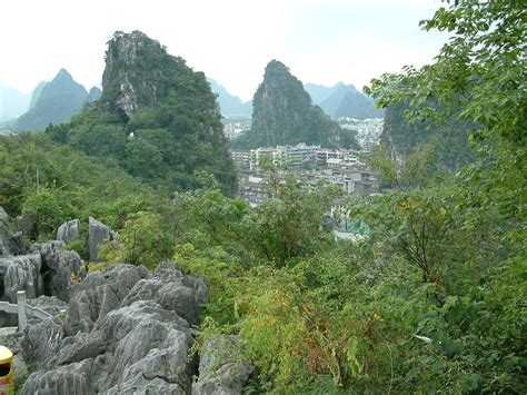 Views Over Guilin From The Top Of A Mountain Photos Ophers World