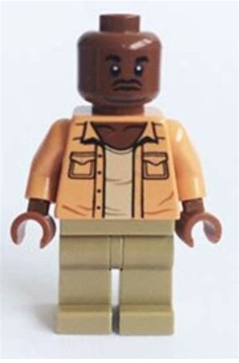 Lego Minifigure Barry Jurassic World Etsy