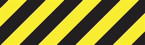 Line Yellow And Black Color Caution Sign Warning Sign 4340038 Vector