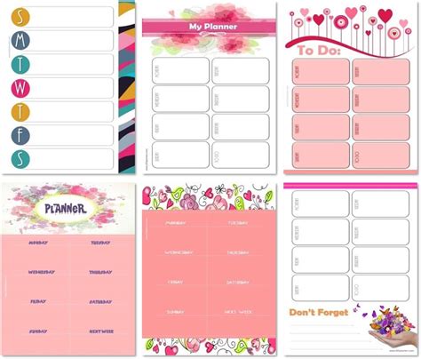 Weekly Calendar Maker Create Free Custom Calendars