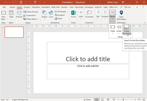 Screen Recording In Windows With Powerpoint