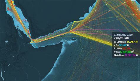 This Is An Incredible Visualization Of The Worlds Shipping Routes Vox